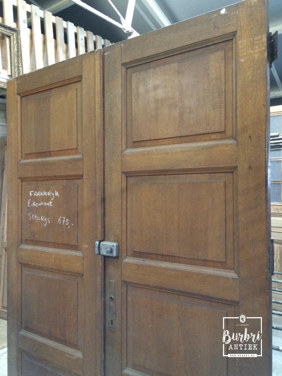 lever Sloppenwijk Kapitein Brie Antique doors - Antieke set deuren - Oude bouwmaterialen - Burbri